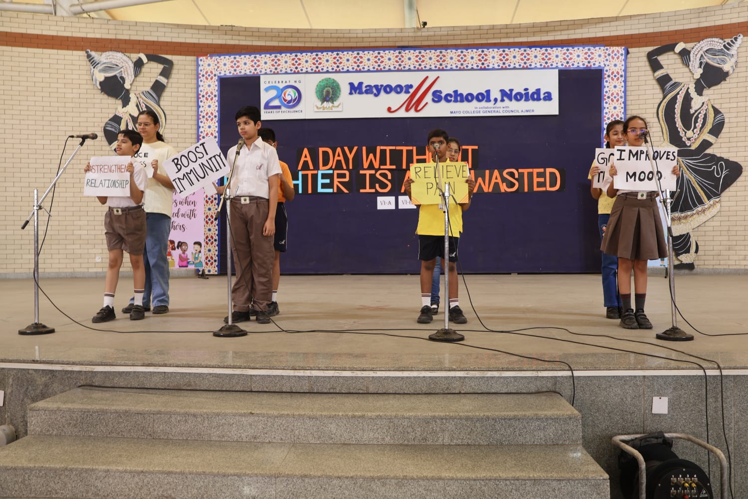 Laughter Unleashed: Class VI Spreads Smiles Galore!